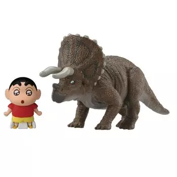 Ania the Our Dinosaur and the Triceratops “Crayon Shin-chan Movie Diary” Shin-chan