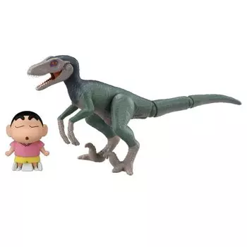 Ania the Our Dinosaur and Velociraptor “Crayon Shin-chan Movie Diary” Shin-chan