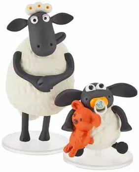 Анимации Aardman 2: Детализированная фигурка Тимми и мамы Тимми, многоцветная