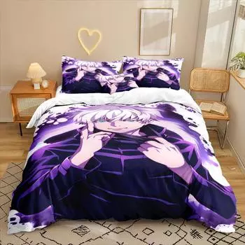 Анимационный Сериал 3D Цифровая Печать Комплект Постельного Белья из Трех Предметов Простыня Пододеяльник 90 * 200 two-piece set