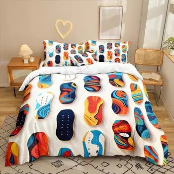 Анимационный Сериал 3D Цифровая Печать Комплект Постельного Белья из Трех Предметов Простыня Пододеяльник 90 * 200 two-piece set