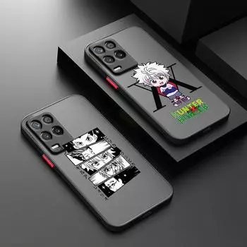 Анимация HunterHunter для OPPO Find X5 X3 Neo F21S F21 K10 Pro Lite TPU противоударный матовый полупрозрачный чехол для телефона OPPO Find X3 Lite