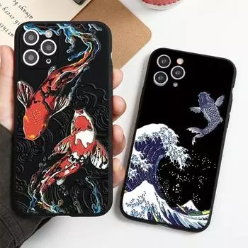 Анимация Прекрасный мягкий модный телефон для Iphone 6s Mini Max 13 XR 6 Plus 11 8 14 XS 12 Pro X 7, силиконовый мягкий прямой силиконовый чехол из ТПУ for 6plus And 6splus черный бин