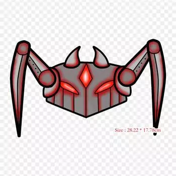 Анимация вымышленного персонажа Бендер Утюг на термопереносе Печать виниловых нашивок Наклейка для одежды Аппликации своими руками Моющиеся нашитки