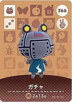 Animal Crossing amiibo Card 4 Gacha Vol. [366]