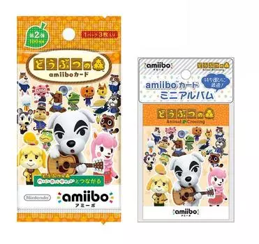 Animal Crossing amiibo Card Volume 2 packs amiibo card mini album 2 (5 + (20 карт) задавать)