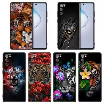 Чехол для телефона с изображением милого тигра в стиле аниме для Samsung Galaxy A91 A73 A72 A71 A53 A52 A7 M62 M22 M30s M31s M33 M52 F23 F41 F42 Samsung F23