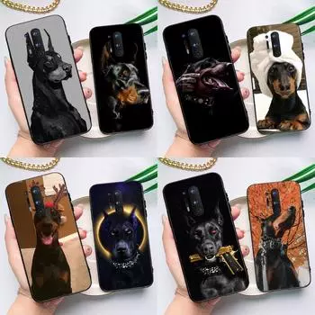 Animal Doberman Dog Case For OnePlus Ace 11 9 10 Pro 9RT 10T 8T Cover For OnePlus Nord CE 2 Lite 2T N10 N20 OnePlus 9Pro