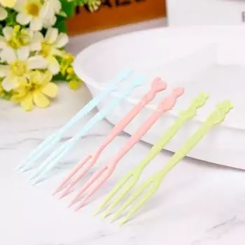 Animal Farm Kitchen Homes Accessories Cake Toppers for Lunch Boxes Girl Fruit Fork Instant Noodles Lunch Party Decorations Snack