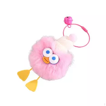 Животное брелок для ключей автомобильный брелок кошелек подвеска сумка подвесное украшение милая плюшевая игрушка для розовый