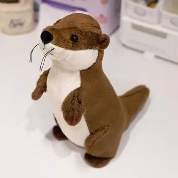 Animal Little Haise Polar Ocean Park Otter Doll Meerkat плюшевая игрушка массажный подарок для женщин 20cm