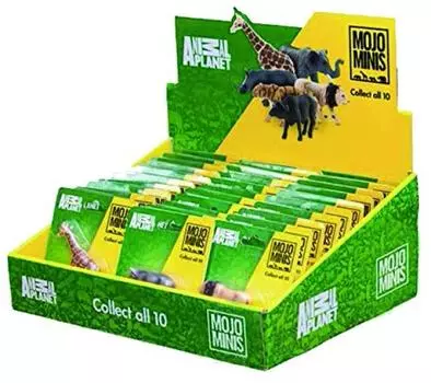 Animal Planet Blister Mini Figures Dinosaur Series Assorted Set Pieces Inner (36 Box)
