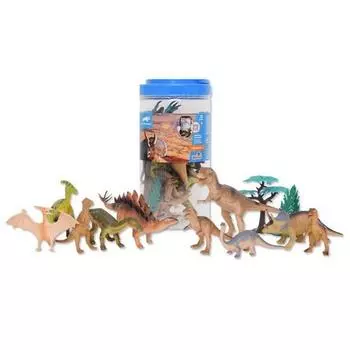 Animal Planet фигурка динозавра тонкий круглый ковш 13P набор, 1 набор, популярные игрушки в Корее