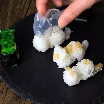 Animal Sushi Molds Easy To Use Sushi Molds Animal Sushi Molds Cats Shape Sushi Moulds Kids Handmade Molds Kitchen DIY Gadgets