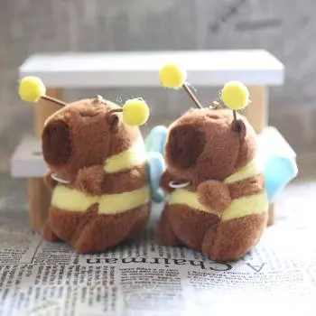 Animal Turtle Bee Plush Bee Turtle Pendant Cross Dressing Wing Flutter Doll Women Turtle