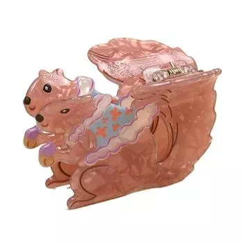 Animals Cartoon Hair Claw Squirrel Hairpin Creative Cute Rabbit Hair Grab Travel Squirrel