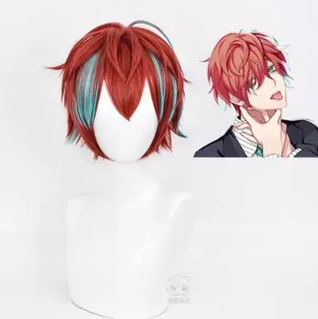 Аниме 32 см косплей Division Rap Battle Hypnosis MIC Doppo KannonzaKa парики термостойкие синтетические волосы косплей парик 29-32CM коричневый