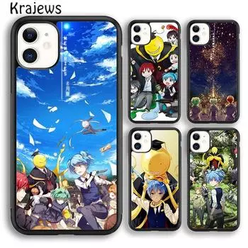 Мягкий чехол для телефона Anime Ansatsu Kyoushitsu для iPhone 14 5 SE 6s 7 8 plus X XR XS 11 12 13 pro max Samsung S21 S22 ultra iPhone 6plus