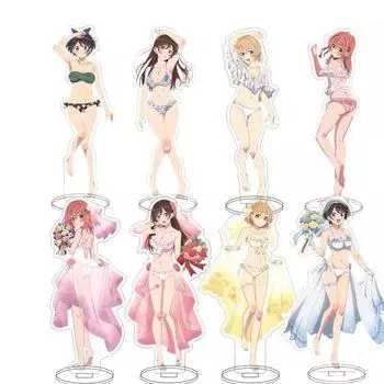 Аниме аренда подруги Сарашина Рука Нанами Мами Ичиносе Чизуру фигурка куклы подруга акриловая подставка модель косплей игрушка в подарок 1