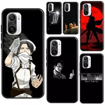 Аниме Атака титанов для Xiaomi Mi 11 Lite Mi 12 Pro 12X 10T 11T Pro Чехол для POCO X3 X4 Pro GT M3 M4 F3 Mi 9T (9T Pro)