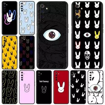 Anime Bad Bunny Funda Case For Realme 9i GT Neo 2 Pro 8 7 6 C21 C21Y 8i C3 C15 C12 C11 5 XT Master Silicone Phone Cover Realme GT Neo 2