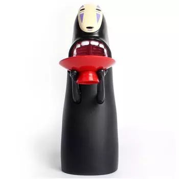 Аниме Безликий человек фигурка кукла копилка с музыкой безликий человек автоматическая монета накопительная коробка для детей