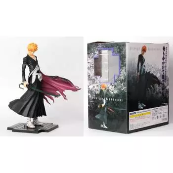 Аниме BLEACH Ichigo Kurosaki 8 ПВХ фигурка статуя кукла мальчик игрушка в подарок NIB
