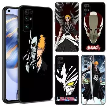 Аниме BLEACHS черный чехол для телефона Huawei Honor 70 90 Lite X40 GT X50 i X5 Plus X6A X6S X7A X8A X8B X6 X7 X8 X9 4G X9A X9B 5G Honor 70 Lite 5G