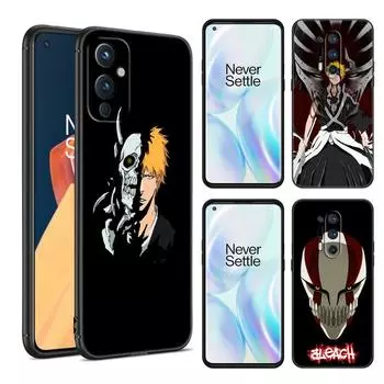 Аниме BLEACHS черный силиконовый чехол для телефона OnePlus 9 10 11 12 ACE 2V Pro 9RT 10T 10R Nord CE 2 3 Lite N10 N20 N30 5G OnePlus 9RT 5G