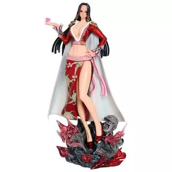 Anime Boa Hancock Heart Girl Figure Model Statue Boys Collection Desktop Decoration Ornament Toy