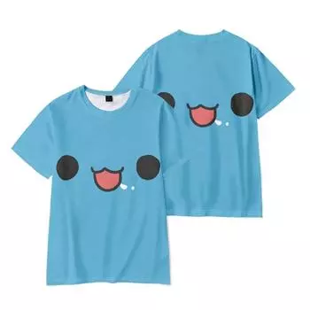 Аниме Bugcat Capoo Printing Женская Мужская Футболка Повседневные Дышащие Футболки Смешные Свободные Футболки Футболки Уличные Футболки Большие Размеры Мужские XS