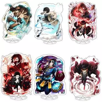 Аниме Bungou Stray Dogs, акриловая защитная подставка, фигурка Накадзима Осаму Дазай, креативная настольная подставка, украшение, модель игрушки 1