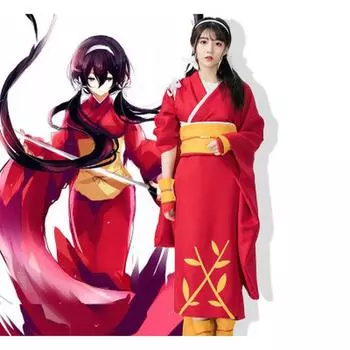 Аниме Bungou Stray Dogs Костюмы для косплея Kyoka Izumi Cos женские японские купальные костюмы в японском стиле платье One Size&Full set