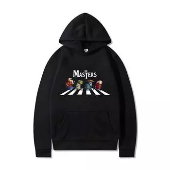 Anime Cartoon Series Design Style Printed Men Women Spring Autumn Oversized XS-3XL Fashion Casual Loose Pure Cotton Hooded Tops S