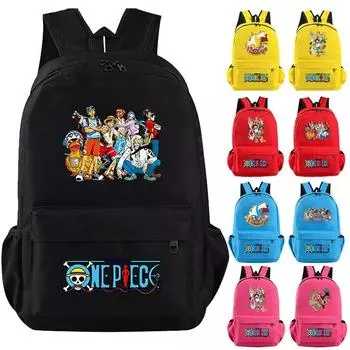 Аниме цельный рюкзак для студентов с героями мультфильмов, школьная сумка для косплея, сумка для ноутбука, дорожный рюкзак, уличная сумка
