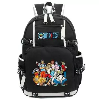 Аниме цельный школьный рюкзак для мальчиков и девочек, детский подростковый рюкзак с героями мультфильмов, водонепроницаемая школьная сумка Mochilas