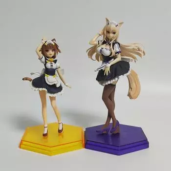 Аниме Chocola Vanilla Azuki Coconut Maple Cinnamon Parade ПВХ Фигурка Девочка Игрушка