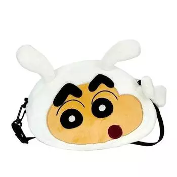 Anime Crayon Shinchan Canvas Coin Purse Crossbody Bag For School Work Or Travel