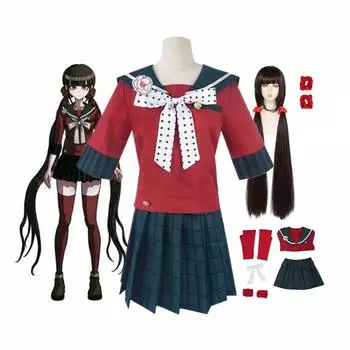 Аниме Danganronpa Harukawa Maki, комплект школьной формы для девочек, костюм для косплея XS