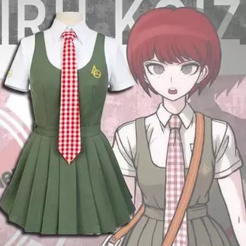 Аниме Danganronpa Koizumi Mahiru костюмы для косплея японская форма костюм моряка женское платье одежда для девочек S&Danganronpa