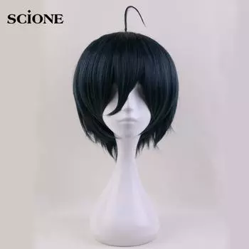 Аниме Данганронпа V3: Killing Harmony Saihara Shuichi короткий парик косплей костюм Dangan Ronpa термостойкие волосы мужские парики