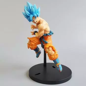 Аниме DBZ Super Goku Vegeta, фигурка с синими волосами, игрушки из ПВХ, детская коллекция, подарок
