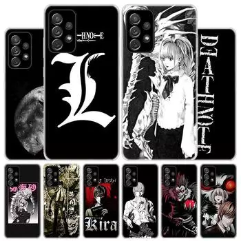 Аниме Death Note Ryuk чехол для телефона для Samsung Galaxy A53 A52 A73 A72 A12 5G A13 A22 A23 A32 A33 A02S A03S A42 A43 A50S Coqu Samsung A52
