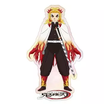 Аниме Demon Slayer мультипликационный персонаж прозрачная акриловая подставка кукла модель игрушки настольное украшение подарок H03