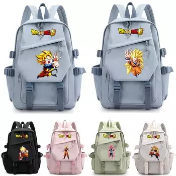 Аниме Dragon Ball Printed Boy Girl Schoolbag Back To School для мальчиков и девочек, рюкзак для ноутбука для детей, подарки для мужчин и женщин, дорожная сумка с легкой книжной сумкой