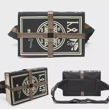 Аниме Ересь Инквизиция Огонь Магия Книга Сумка-мессенджер - FFF Group COS Студенческий рюкзак