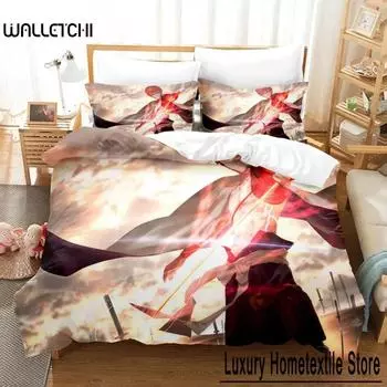 Anime Fate EXTRA Saber Nero Bedding Set Boys Girls Twin Queen Size Duvet Cover Pillowcase Bed Kids Adult Home Textile 70x133cm 2pcs