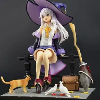 Аниме фигурка Блуждающая ведьма Путешествие Элейны фигурка Коллекционная модель куклы игрушки подарки
