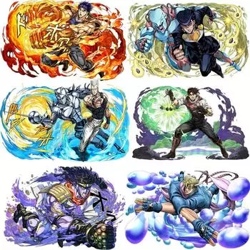 Аниме фигурка ДжоДжо, странные приключения, милый косплей, акриловая подставка, модель, тарелка, декор для стола, брелок с вывеской для друга 15 cm