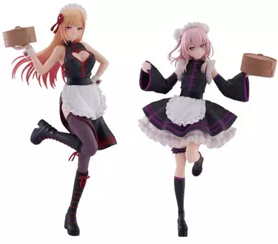 Аниме Фигурка Кукла Падение в ESPRESTO Китагава Марин Инуи Сасука Китайская Горничная Набор из 2 штук Моя нарядная любовь -Детальная Элегантность- & Вер. чёрный